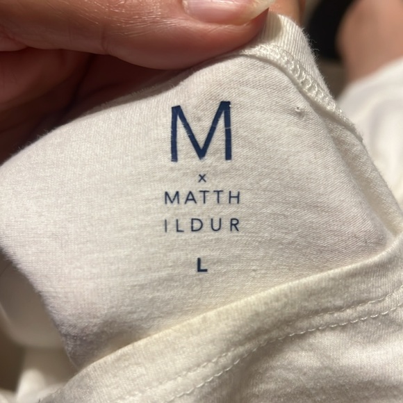 Matthildur white w/contrast stitching long sleeve top with boat neck - Picture 7 of 8